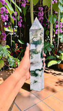 Load image into Gallery viewer, Beautiful Moss Agate tower