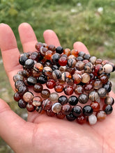 Load image into Gallery viewer, Banded agate bracelets 8mm