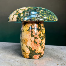 Load image into Gallery viewer, Stunning Kabamby Ocean Jasper mushroom from Madagascar