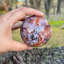 Load image into Gallery viewer, Blue flower agate spheres, you choose!