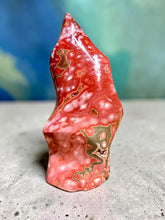Load image into Gallery viewer, Natural red Ocean Jasper flame