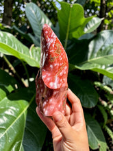Load image into Gallery viewer, Natural red Ocean Jasper flame