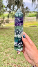 Load image into Gallery viewer, Feather fluorite towers