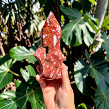 Load image into Gallery viewer, Natural red Ocean Jasper flame