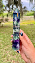 Load image into Gallery viewer, Feather fluorite towers