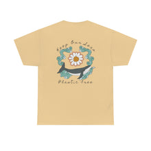 Load image into Gallery viewer, Keep Our Seas Plastic Free! Save the ocean! Heavy Cotton Tee