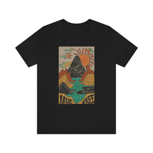Load image into Gallery viewer, Unisex "Live Free" Mountain Short Sleeve Tee