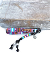Load image into Gallery viewer, Boho wristlet keychain