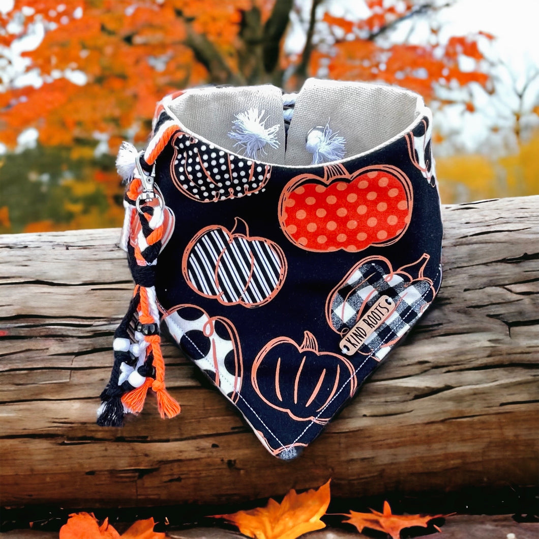 Pumpkin Halloween Dog bandana