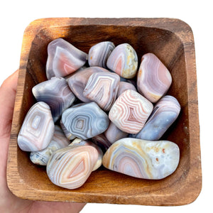 Pink Botswana Agate Tumble