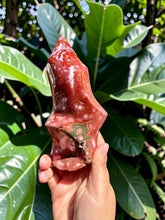 Load image into Gallery viewer, Natural red Ocean Jasper flame
