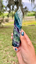 Load image into Gallery viewer, Feather fluorite towers
