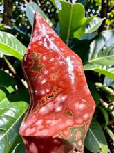 Load image into Gallery viewer, Natural red Ocean Jasper flame

