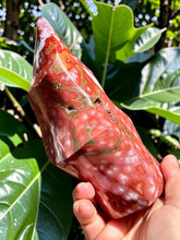 Load image into Gallery viewer, Natural red Ocean Jasper flame
