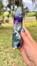 Load image into Gallery viewer, Feather fluorite towers
