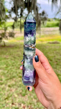 Load image into Gallery viewer, Feather fluorite towers
