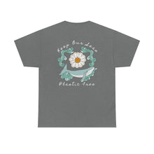 Load image into Gallery viewer, Keep Our Seas Plastic Free! Save the ocean! Heavy Cotton Tee
