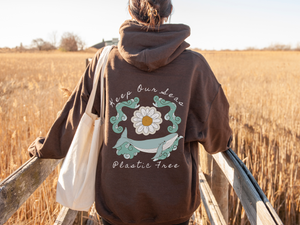 Keep Our Seas Plastic Free Heavy Blend™ Hooded Sweatshirt - Whale hoodie