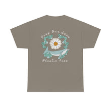 Load image into Gallery viewer, Keep Our Seas Plastic Free! Save the ocean! Heavy Cotton Tee
