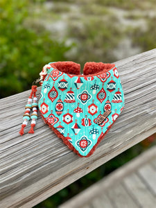 Retro Christmas Mushroom Dog & Cat Bandana