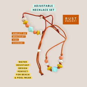 Water resistant necklace set