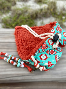 Retro Christmas Mushroom Dog & Cat Bandana